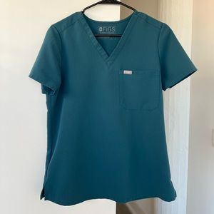 Small Caribbean Blue Figs Scrub Set